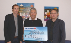 Lienzer Lions unterstützen Jalimo-Hospital