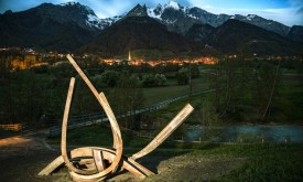 Ein Denkmal als Erinnerung an die Virger Mure