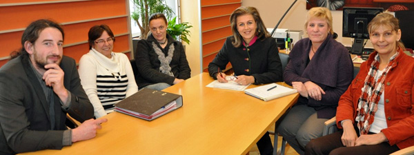 Gesprächsrunde bei Familienlandesrätin