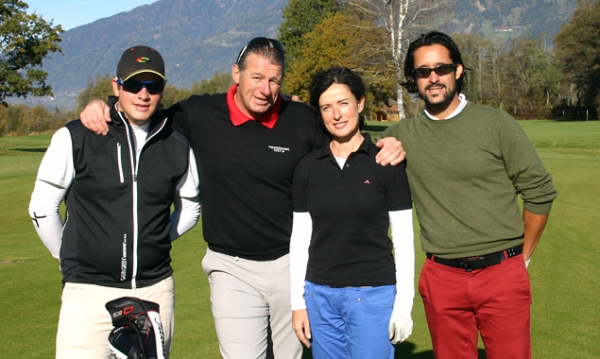 v.l. „Das Team des Tages“: Peter Kühne, Stefan Kühne, Brigitte Kühne, Peter Lepitschnik