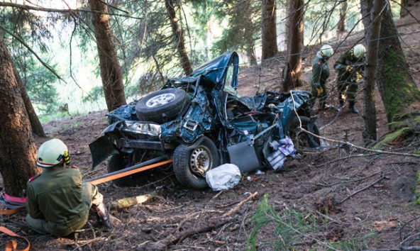 Unfall-Praegraten-Totalschaden