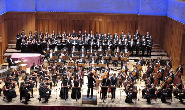 Glanzvoller Festpielabschluss im Festsaal des Toblacher Grand Hotels.