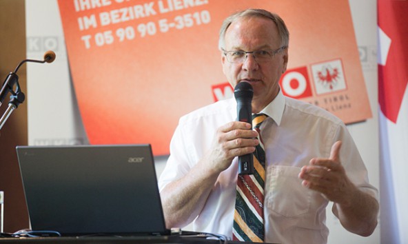 Der steirische VP-Abgeordnete Josef Ober erklärt, was eine Region wertvoll macht. Foto: Brunner Images