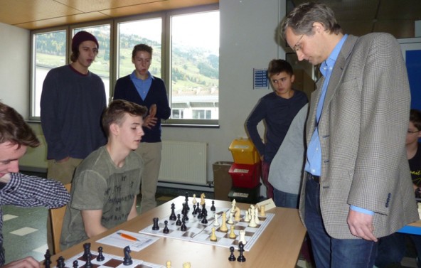 Nur Robert Rieger konnte Bernhard Tabernig Paroli bieten. Fotos: Heinrich Fleißner