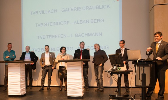 Thomas Michor (rechts) setzt mit den Verbänden der Region Villach auf innovative Angebotsentwicklung. Foto: 