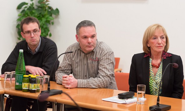 Martin Strasser (Mitte) ist Vorsitzender des Beirates, Helmut Brunner sein Stellvertreter. Christl Rennhofer-Moritz hat die Initiative ins Leben gerufen. Fotos: Brunner Images 