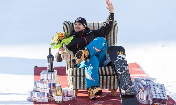 In Bad Gastein nahm Sigi Grabner von seinen heimischen Fans Abschied. Foto: Expa/JFK