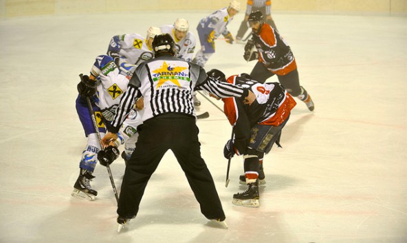 Der UECR Huben musste sich mit 5:2 dem HC Toblach geschlagen geben.