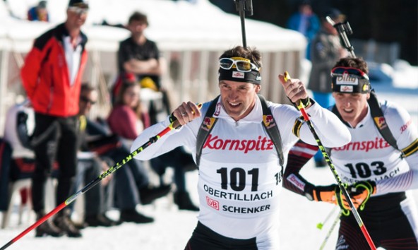 Mit Silber und Bronze bei den Staatsmeisterschaften in Obertilliach beendete der 37-jährige Steirer Christoph Sumann seine Biathlon-Karriere. Foto: Brunner Images