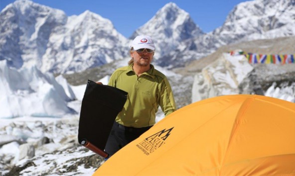 Andy Holzer führte auf seinem Webblog Tagebuch über seine Expedition.