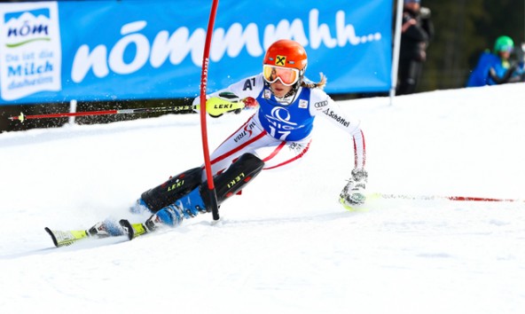 Die Lienzerin Selina Soubek holte sich den Gesamtsieg des Raiffeisen Landescups. Foto: Peter Lintner