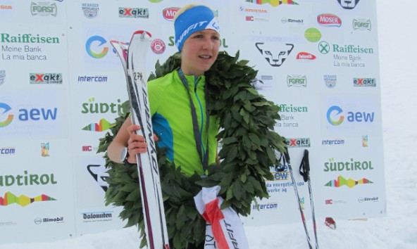 Auf der Laufstrecke entschied die Asslingerin Susanne Mair den Ötzi Alpin Marathon für sich. Fotos: Stefan Mair