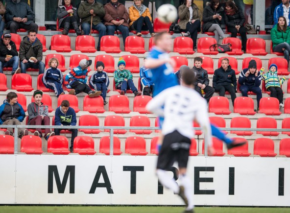 Die Hausherren hatten das Spiel vor 200 Zusehern jederzeit unter Kontrolle. Foto: Expa/Groder