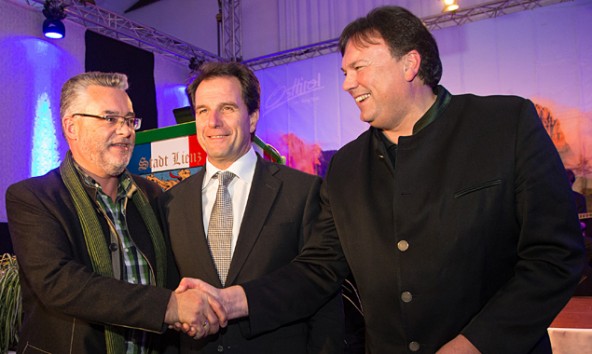 Die drei Vorstände des TVB-Osttirol: Sepp Schett, Obmann Franz Theurl und Andreas Köll (von links). Foto: Expa/Groder