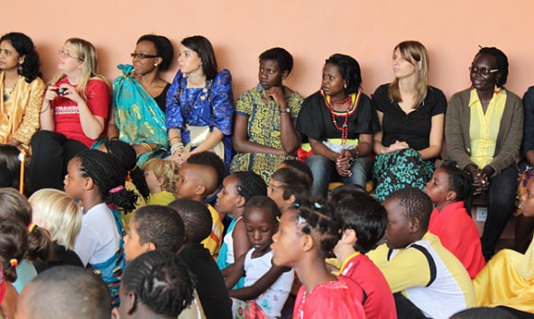 Die Ambrosoli International School in Bugolobi ist bunt in jeder Hinsicht. 