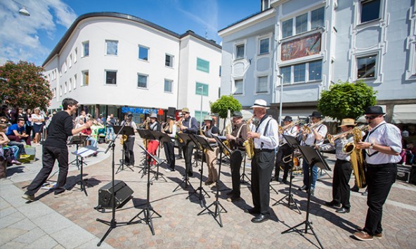 "Jazz we can" besteht aus Schülern der Landesmusikschule Lienzer Talboden. Foto: Stadt Lienz/Philipp Brunner