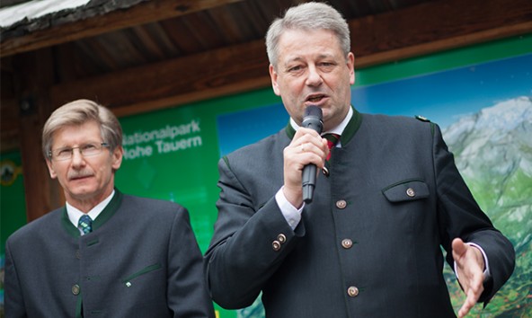 Lebensminister Rupprechter: "Nationalparks sind Aushängeschilder für Naturschutz höchster Qualität." Fotos: Dolomitenstadt/Egger