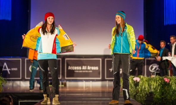 Die Lienzer Dolomitenhalle – für Blanik nicht der passende Ort für ein Skitourenfestival. Vergangenes Jahr präsentierten heimische Models im Rahmen des Events Wintermode. Foto: Expa/Michael Gruber