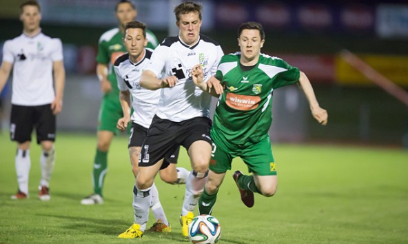 Christopher Korber war einer der Leistungsträger beim souveränen Sieg von Rapid Lienz gegen Seeboden und erzielte selbst den Treffer zum 3:0. Foto: Brunner Images