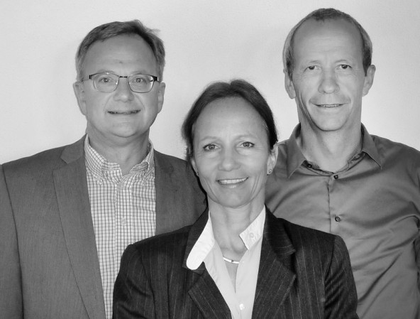 Neues Führungsteam für TAL Österreich: Executive Manager Andreas Landsteiner, TAL-Geschäftsführerin Ulrike Andres, Betriebsleiter Christian Wilhelmer