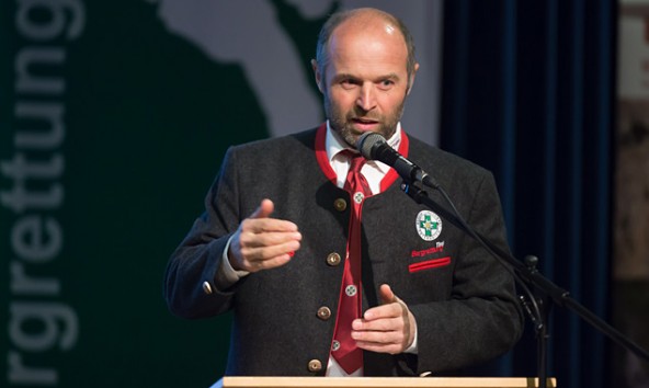 Peter Ladstätter, Bezirksobmann der Osttiroler Bergrettung, zog Bilanz. Fotos: Brunner Images