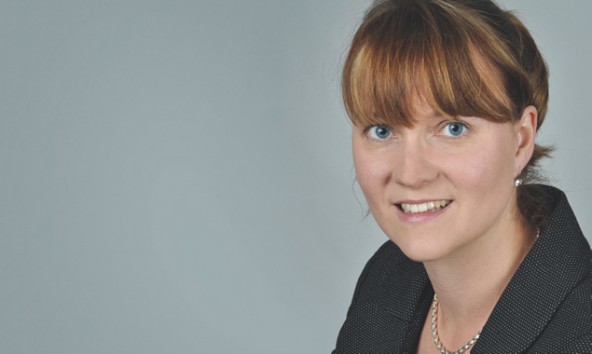 Monika Bachinger von der Hochschule Rottendorf (Deutschland) spricht über den Wert von Leitbildern für die regionale Entwicklung. 