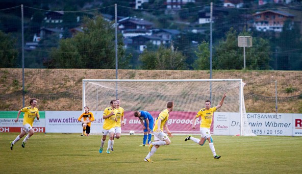 Der Führungstreffer für St. Michael und zugleich Endstand: 1:2.