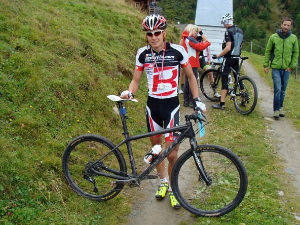 Simon Schupfer, schnellster Mountainbiker.