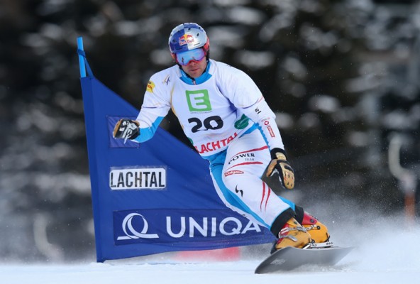 "Die Wut im Bauch hat anscheinend geholfen." Benjamin Karl holt Bronze bei der WM am Kreischberg. Foto: GEPA pictures/Christian Walgram