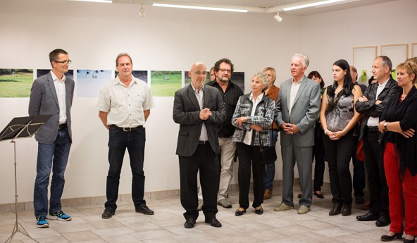 70 Ausstellungen und Events gingen in der Kunstwerkstatt bisher über die Bühne. In der Mitte Rudi Ingruber, der die Kulturinstitution leitet.