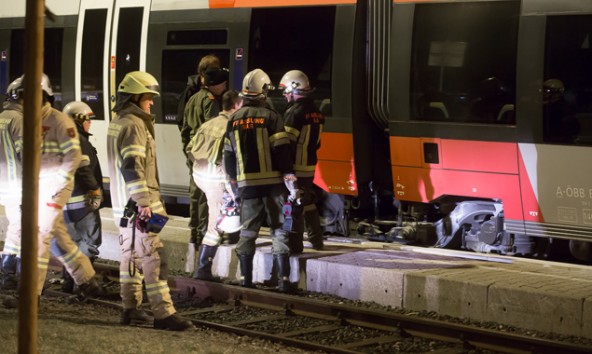 Die Feuerwehr Thal/Assling untersuchte den Brandherd. Foto: Brunner Images