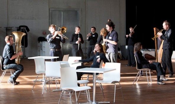 Die Musikbanda, fotografiert von Bernd Uhlig.