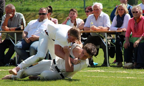 Lukas Mattersberger siegte in der Klasse 12 bis 14 Jahre souverän.