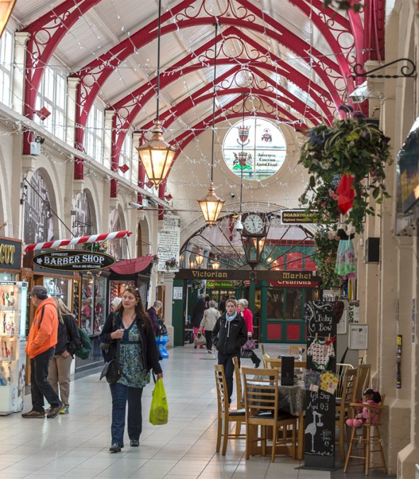 Im Victorian Market lässt es sich wunderbar shoppen.