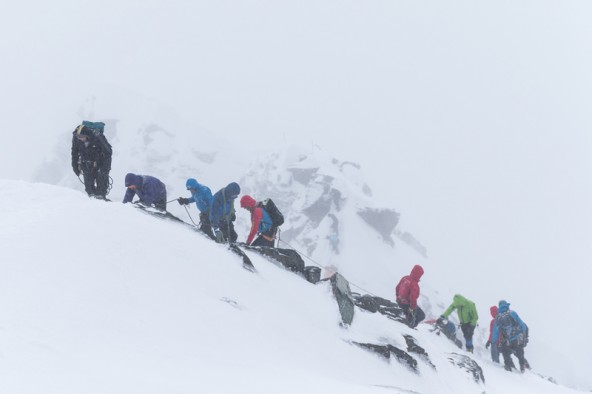 Der GlocknerSummit bot nicht nur interessante Diskussionen, sondern auch große bergsteigerische Herausforderungen.