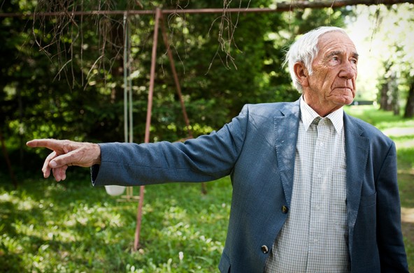 Die Lienzer meinen, die Peggetz beginnt da, wo der Auenweg ist. Doch da endet die Peggetz und dort beginnt die Bürgerau." Franz Edlinger muss es wissen. Fotos: Miriam Raneburger