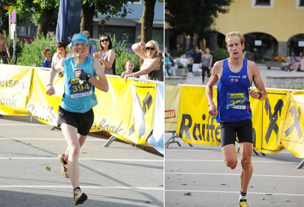 Die Schnellsten im Classic Run: Irmgard Huber und Mathias Steinwandter. Fotos: Veranstalter