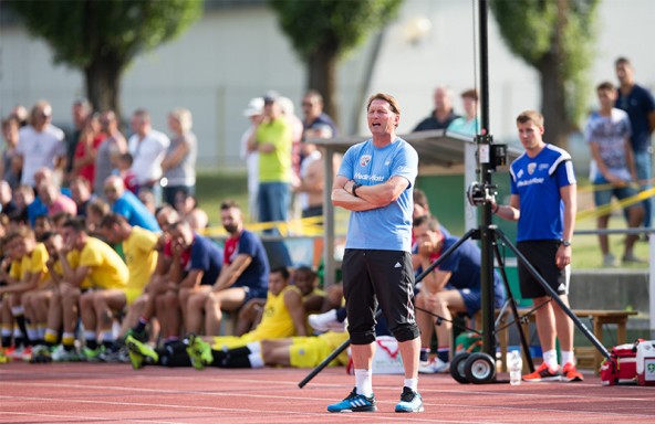 Früher stürmte er für die österreichische Nationalmannschaft, heute trainiert er Ingolstadt: Ralph Hasenhüttl.