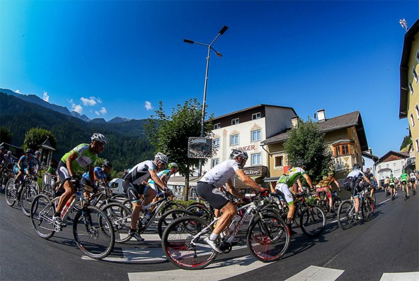 Beim Start in Sillian waren die Temperaturen noch erträglich.