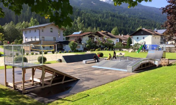 Der Park wurde gemeinsam mit den Jugendlichen geplant. Foto: IOU Ramps