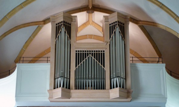 Die Linder Orgel wird beim Konzert im Mittelpunkt stehen und von Trompeten begleitet werden. Foto: Georg Webhofer