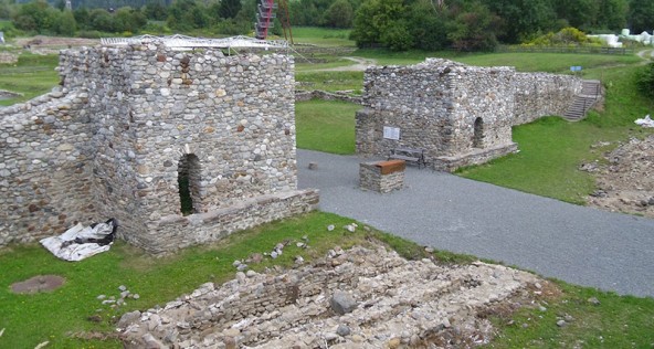 Ploners bedeutendster Fund war die Stadtmauer der Römersiedlung östlich von Lienz.