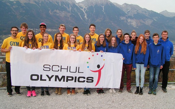 Gruppenfoto mit allen, dieOsttirol bei der Schüler-Bundesmeisterschaft in Innsbruck vertraten. 