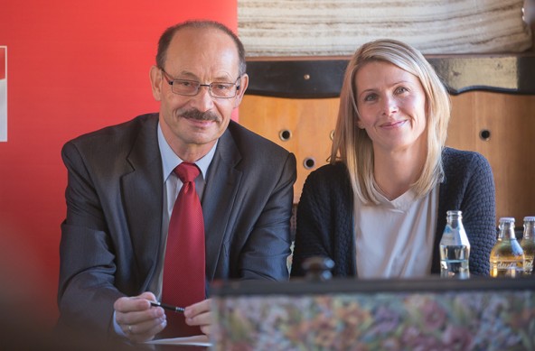 Echte Überraschungskandidatinnen sind die Polizistin Jeannette Mair auf Platz 4 der SPÖ-Liste.