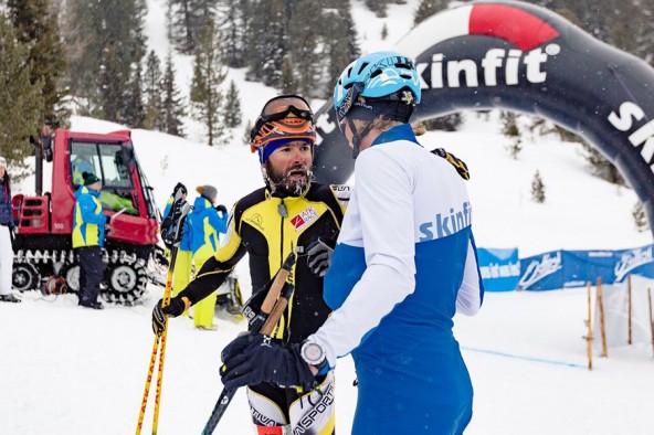 Filippo Beccari trotzte dem teilweise unfreundlichen Wetter und war als erster am Obersee. Fotos: GSG