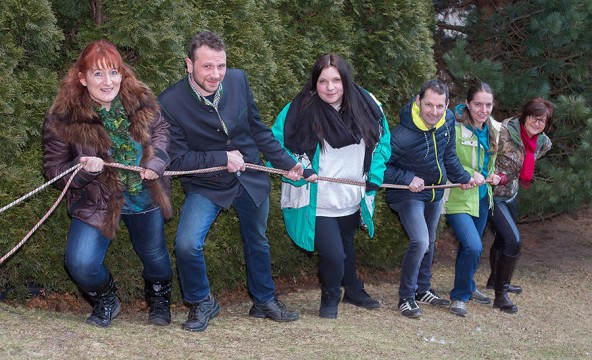 Katharina Nothdurfter-Bürgler, Martin Ortner, Techniker, Anna Neumair, Maturantin, Alois Unterweger, Bauer/Schlosser Kathrin Mair, Landschaftsgärtnerin Helga Mußhauser, Pensionistin/Fremdenführerin